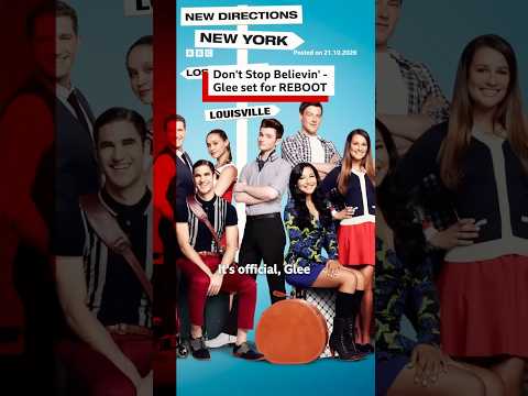 Glee reboot set to return on Hulu and Disney+. #Glee #BBCNews