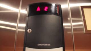 preview picture of video 'ROARING Schindler 321A Holeless Hydraulic Elevator-Holiday Inn Express; Hadley, Ma'