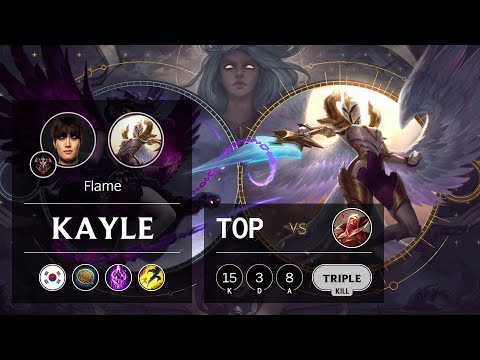 Kayle Top vs Vladimir - KR Grandmaster Patch 9.19