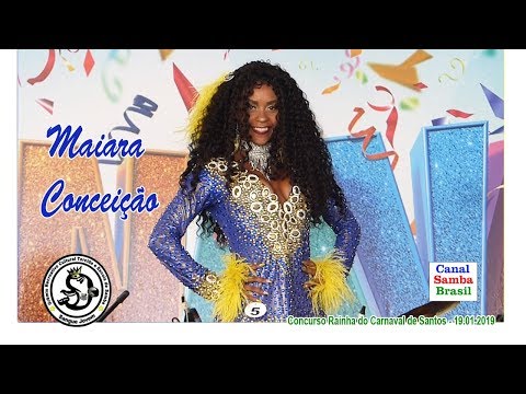 Concurso da Corte 2019 - Santos - Apresentação da Maiara Conceição (SANGUE JOVEM) 19.01.2019