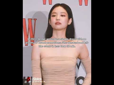 Yet they hate her for leaving the event early… #shorts #blackpink #jennie
