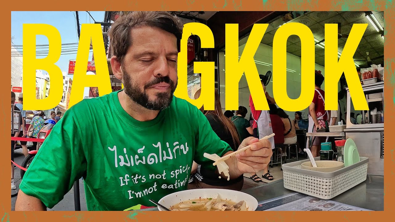 🇹🇭 Thai Street Food - 3 Must Eat Foods in Chinatown, Bangkok