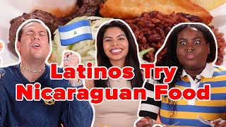 Latinos Try Nicaraguan food for the first time!