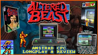 [AMSTRAD CPC] 🐺 Altered Beast - Longplay & Review (+ All Versions Comparison!) 💀🕹️