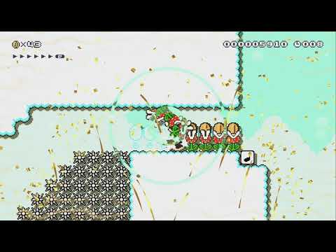 Buzzy Beetle Don't Move!! by DanRod - Super Mario Maker 2 - No Commentary 1bv