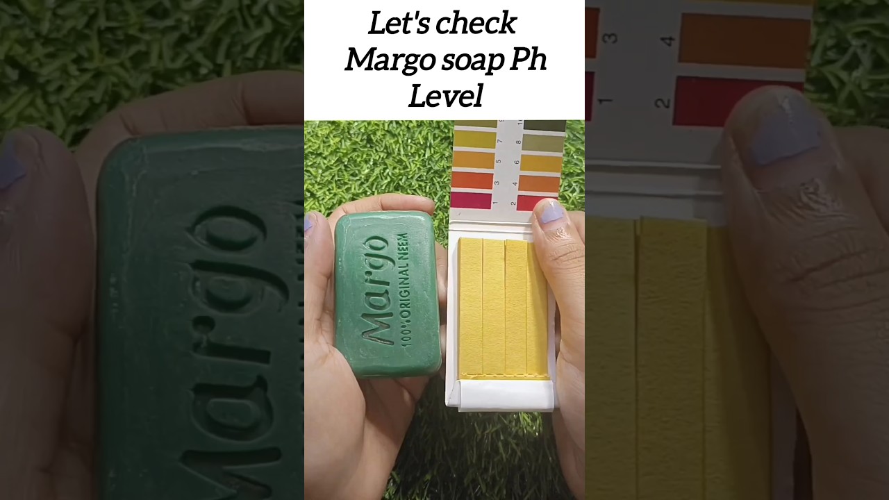 Margo Soap Ph test #phtest #testingproducts #shorts #youtubeshorts #ytshorts #margosoap