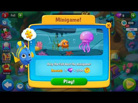 Fishdom 2021 - Mini Game 51   #Playrix​​​ #Fishdom​​​ #gaming