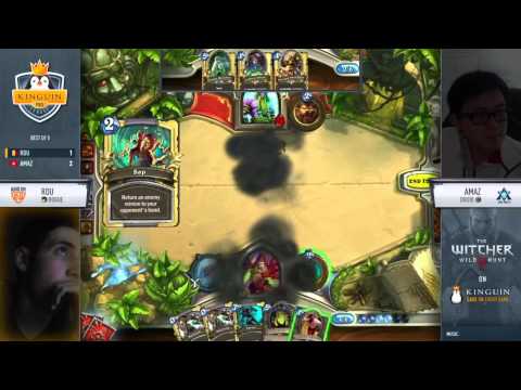 Amaz vs Rdu Part 2 - Hearthstone Kinguin PRO League