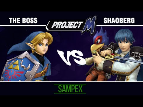 SAMPEX Project M 3.5 Winners Quarters - The Boss [Link] vs Shaoberg [Marth/Falco]