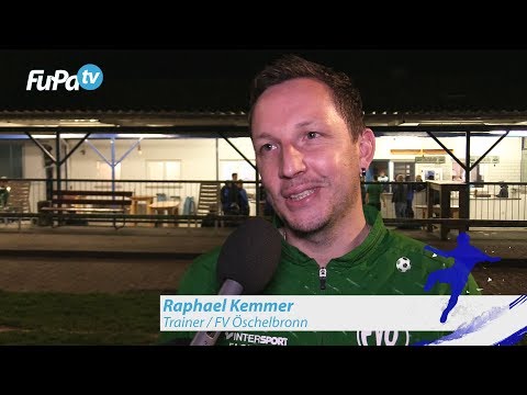Raphael Kemmer - FV Öschelbronn - zum Kreispokal-Finale vs. FV Göbrichen, FuPa.tv-Int., 18.4.2019