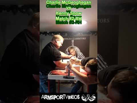 Charlie McGeoghegan vs Kenny Snow - RH Match #2