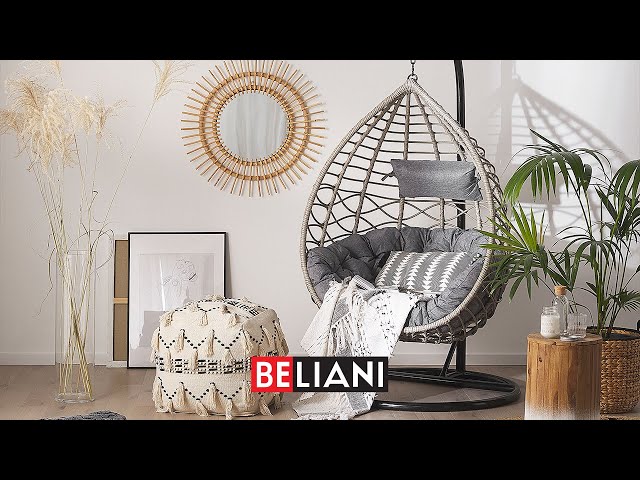 Video Teaser für How to Fix Beliani Rattan Hanging Chair with Stand ARSITA