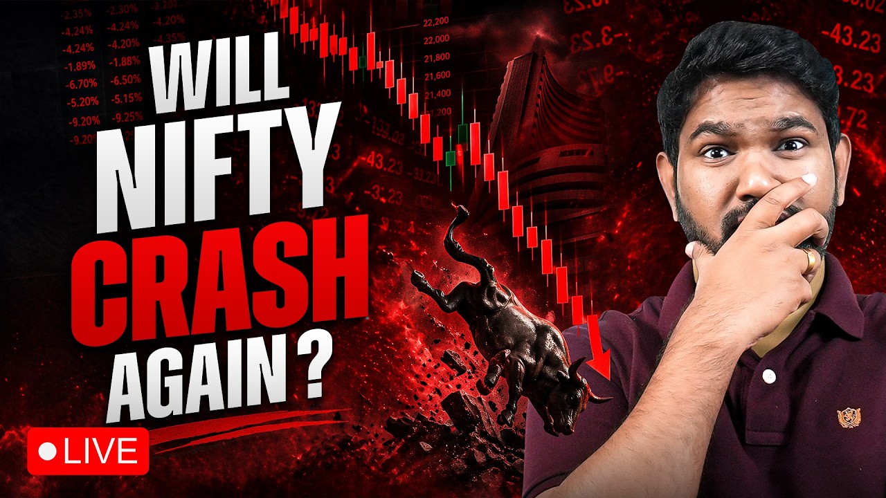 🔴Why is Nifty Going Down? | Nifty & Sensex Prediction Tomorrow | 8 June | Investographer