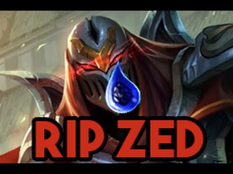 RIP ZED | 100% BAN RATE | PATCH 6.9