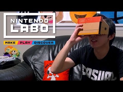 NINTENDO VR IS HERE! - Nintendo Labo VR Kit | ChaseYama
