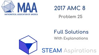 Ace the AMC: 2017 AMC 8 Problem 25