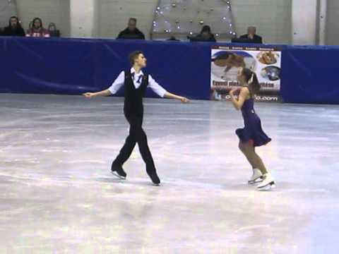 2012. Santa Claus Cup - Ria Schiffner/Julian Salatzki Short Dance.avi