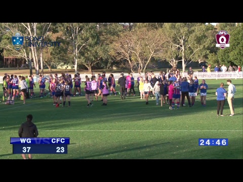 QWAFL Grandfinal Coorparoo V Grange 2.30 pm