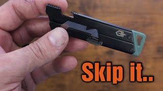 GERBER EAB Slim Utility Knife (save your money)