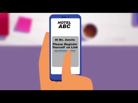 Ahalts Touchless all in one solution for hotel industry.