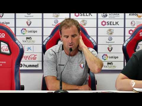 Jagoba Arrasate: "Tenemos un déficit de puntos y tenemos que solucionarlo"