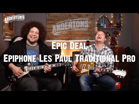 Epic Deals - Epiphone Les Paul Traditional Pro
