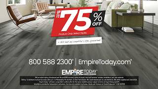 Empire Today Save Big New Flooring 75% Off Sale (2026)*