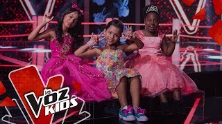 Valentina, Sofi y Kamila cantan Te lo pido por favor – Batallas | La Voz Kids Colombia 2019