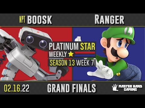 PSW S13:W7 - NPT | boosk (ROB) vs Ranger (Luigi, Shulk) - Grand Finals