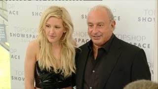 LFW Topshop: Kate Moss and Ellie Goulding sit on FROW
