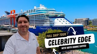 Celebrity Edge Ship Tour | Full Walkthrough Featuring BOTH Iconic Suites