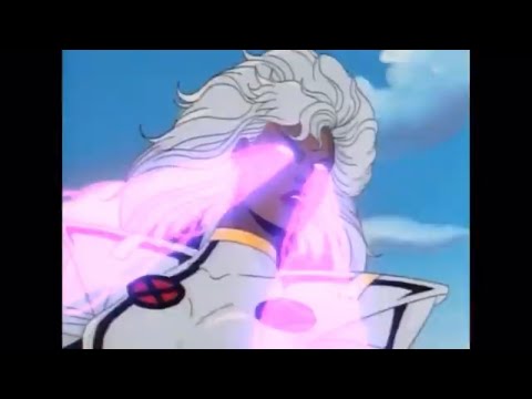 Sauron hypnotizes Rogue and Storm and gets away. Part 1