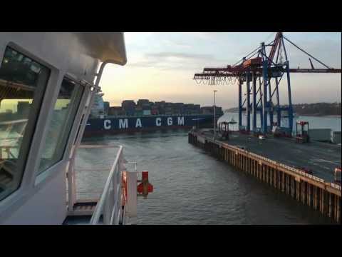 MS "Anna Sirkka" 2012  -  Verholen im Hamburger Hafen Teil 1
