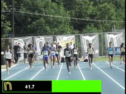 Girls 4x100m Relay EE Prelim Heat 3 - New Balance Outdoor Nationals 2011