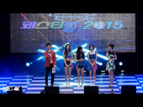 [직캠] 150802 수원 KT 위즈 시민서포터즈 페스티벌 - 오렌지캬라멜 ( 인터뷰 ) 4K