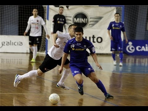 Azkar Lugo 2 - Umacon Zaragoza 3. Jornada 22, Temp. 12/13 LNFS