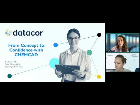 From Concept to Confidence: Process Simulation with CHEMCAD