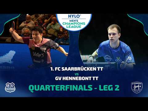 Full Match Highlights 1. FC Saarbrücken TT vs GV Hennebont TT | HYLO Champions League