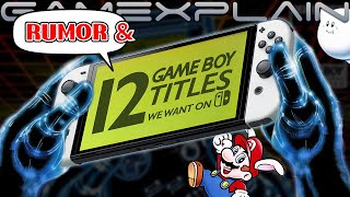 12+ Game Boy Games We NEED on Switch! - NSO RUMOR Discussion