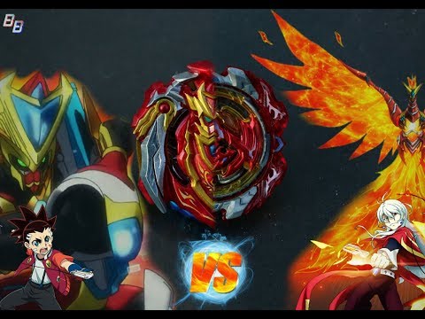 Cho-Z Achilles .00.Dm Vs. Revive Phoenix .10.Fr - Beyblade Burst Super Z Battle