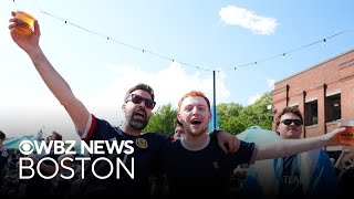 Outdoor drinking zones created in Boston for World Cup