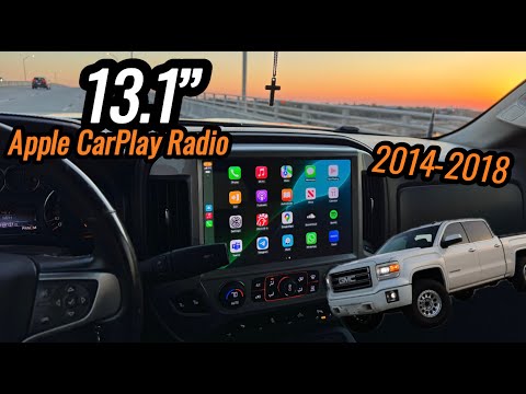 13.1" RADIO UPGRADE for 2014-2018 SIERRA/SILVERADO - ABSOLUTELY BEAUTIFUL [FULL IN-DEPTH INSTALL]