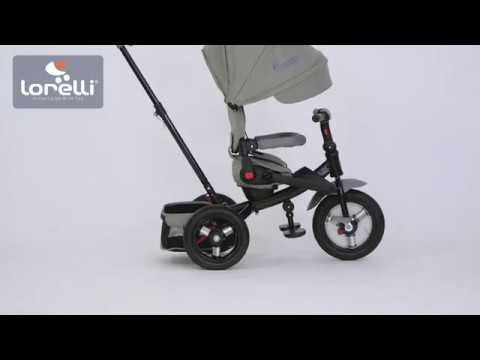 Велосипед 3х колесный Lorelli JAGUAR AIR (black/yellow)