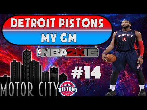 NBA 2K16 Detroit Pistons MY GM Ep. #14 - MOOSE