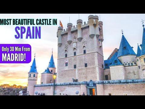 SPAIN'S MOST BEAUTIFUL CASTLE - SEGOVIA - BEST DAYTRIP FROM MADRID