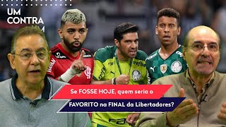 ‘Flamengo é mais espetacular, mas o Palmeiras tem…’; Olha esse debate da final da Libertadores