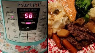 First time using my Pioneer Woman Instant Pot making Pot Roast!!