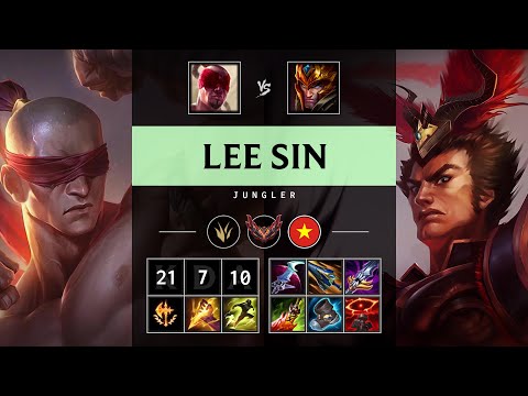 Lee Sin Jungle vs Jarvan IV - VN Grandmaster Patch 25.S1.3