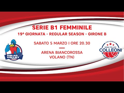 Volano - Trescore Balneario I Serie B1 - Girone B 2021/2022 I 19ª Giornata