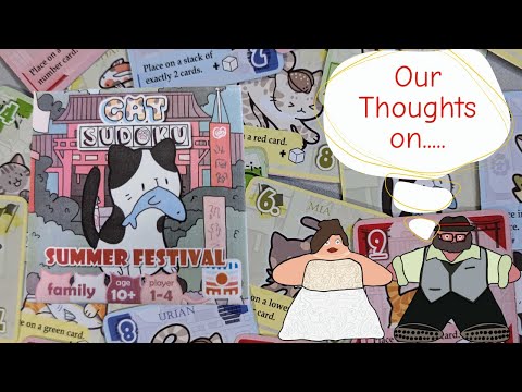 These Cats Are Doing the Griddy - Our Thoughts on Cat Sudoku Summer Festival